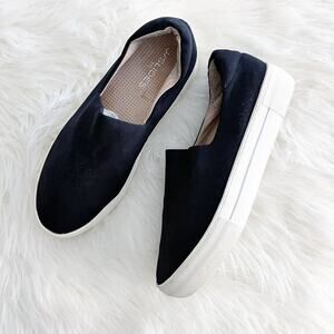 J/Slides Black Slip On Platform Sneakers